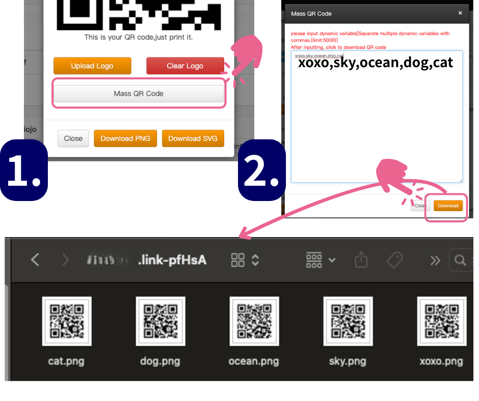 Tracking mass QR code scans in lihi dashboard